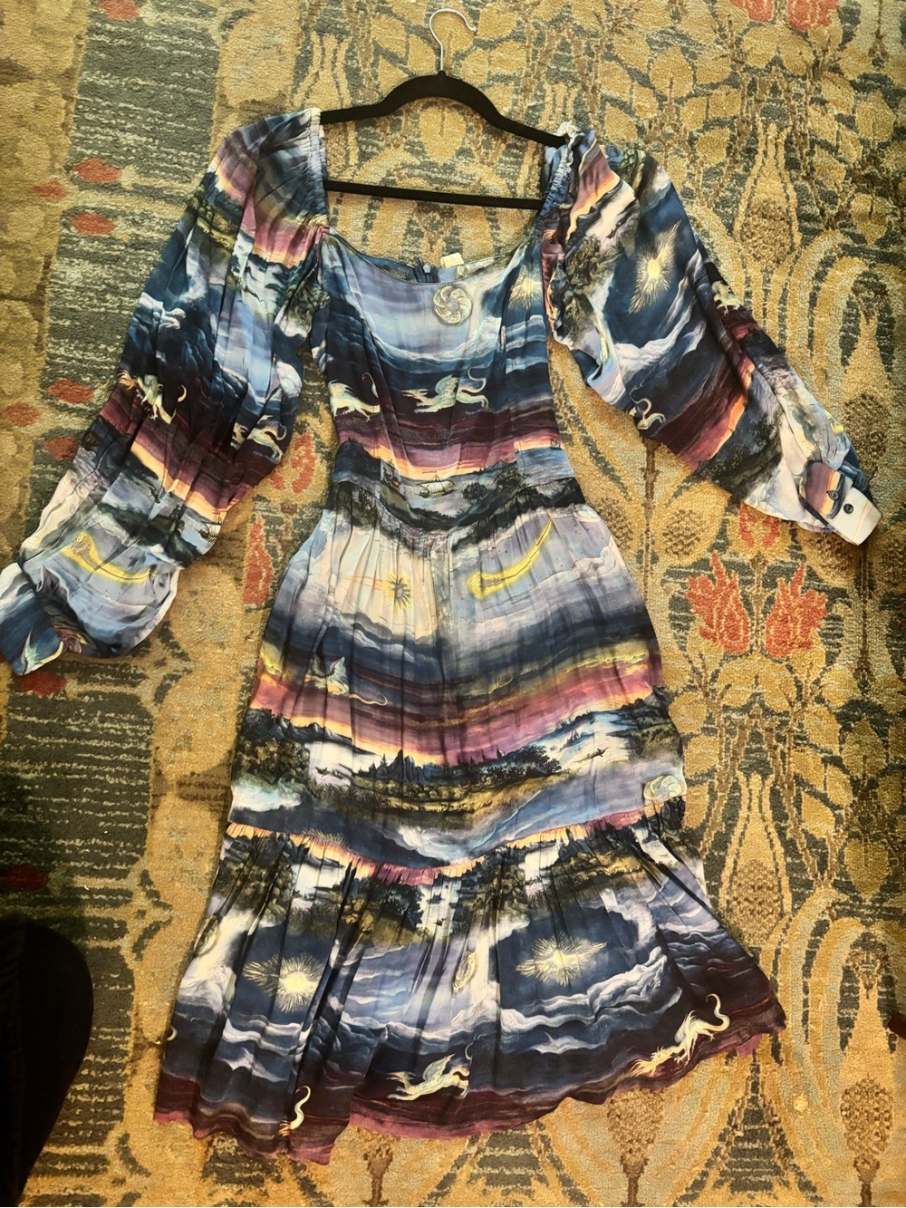 Samantha Pleet Legend dress in dragon print BNWT